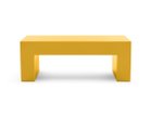【ヘラー/Heller / GOODS】のVignelli Small Bench / ヴィネリ スモールベンチ イエロー|ID: prp329100004944596 ipo3291000000037112437