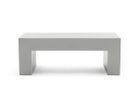 【ヘラー/Heller / GOODS】のVignelli Small Bench / ヴィネリ スモールベンチ ライトグレイ|ID: prp329100004944596 ipo3291000000037112442