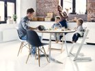 【ストッケ/STOKKE / GOODS】のTRIPP TRAPP / トリップ トラップ 組合せ例:[右]トリップ トラップ(ホワイト) + ベビーセット(ホワイト) + クラシッククッショ|ID: prp329100004944716 ipo3291000000037113964