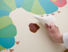 【ハグ/Hagu / GOODS】のはらぺこあおむし / はらぺこあおむし キューブクッション 5個セット 防水・防汚素材なので、食べ物や飲み物をこぼしても拭き取ることができます。|ID: prp329100004944969 ipo3291000000037116422