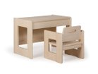 【カモ/KAMO / GOODS】のKIRI KODOMO ISU / 桐子供椅子 同シリーズの「子供机」と組み合わせたイメージ|ID: prp329100004944978 ipo3291000000037116456