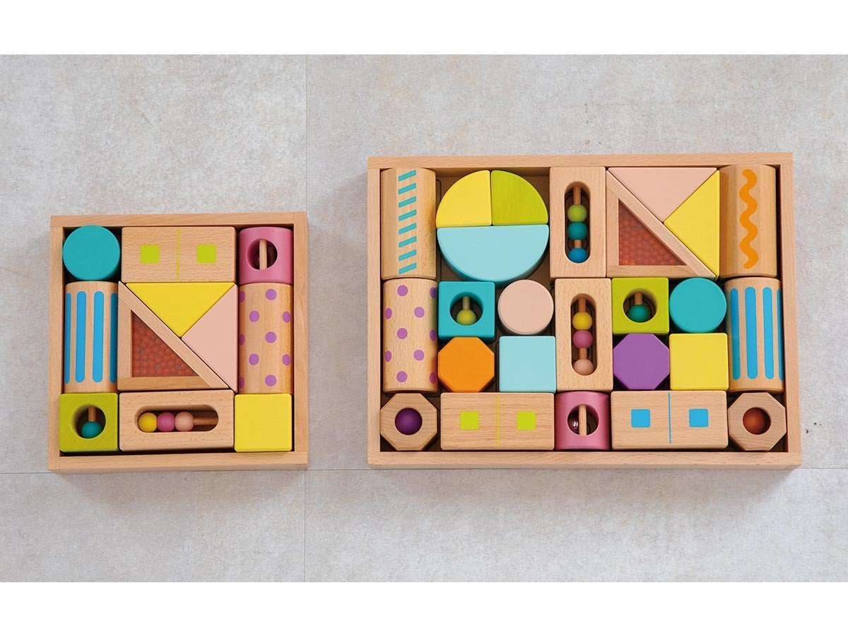 【ジェニ/GENI / GOODS】の音いっぱいつみき / 音いっぱいつみき インテリア・キッズ・メンズ・レディースファッション・服の通販 founy(ファニー) 　ベビー　Baby, Babywear　ホーム・キャンプ・アウトドア・お取り寄せ　Home Living / Home & Lifestyle / Camping Gear / Outdoor Camping　家具・インテリア　Home Furniture & Interior. Stylish & Functional Living Spaces　キッズ家具　Children's Furniture & Storage　左:本商品(11ピース)、右:ボリュームセット(25ピース)|ID: prp329100004944992 ipo3291000000037116542