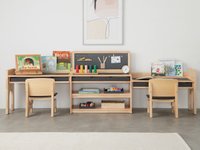 【ミノリノ/MINORINO / GOODS】のDUAL DESK SET / デュアルデスクセット シェルフ 大人の最旬トレンドファッション＆コーディネート founy(ファウニー) アクセサリー Fashion Accessories 抗菌 Antibacterial, Bacteria-Resistant シンプル Simple, Minimal スタンド Stand Collar, Upright Stand デスク Desk, Work Desk ベビー Baby, Babywear モダン Modern, Contemporary 入学式 Entrance Ceremony ホーム・キャンプ・アウトドア・お取り寄せ Home Living / Home & Lifestyle / Camping Gear / Outdoor Camping 家具・インテリア Home Furniture & Interior. Stylish & Functional Living Spaces キッズ家具 Children's Furniture & Storage キッズデスク・学習テーブル・幼児用机 Kids Desk / Study Table for Kids / Toddler Table Set ホーム・キャンプ・アウトドア・お取り寄せ Home Living / Home & Lifestyle / Camping Gear / Outdoor Camping 家具・インテリア Home Furniture & Interior. Stylish & Functional Living Spaces キッズ家具 Children's Furniture & Storage キッズ収納・おもちゃ収納棚・キューブボックス Kids Storage Organizer / Toy Storage Cabinet / Cube Shelf for Kids |ID:prp329100004944995