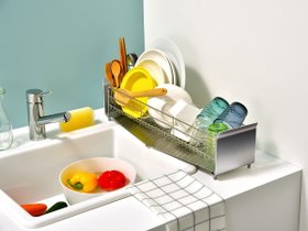 【フライミーアクセソワ/FLYMEe accessoire / GOODS】のDish Drainer / 水切りラック ロングタイプ #107962 人気、トレンドファッション・服の通販 founy(ファニー) 送料無料 Free Shipping おすすめ Recommended / Our Picks スリム Slim, Slim Fit ロング Long, Long-Length ワイヤー Wire, Wired Bra 皿 Plate, Dish ホーム・キャンプ・アウトドア・お取り寄せ Home Living / Home & Lifestyle / Camping Gear / Outdoor Camping キッチン・ダイニング Kitchen & Dining Essentials. Stylish & Functional Tableware キッチン収納 Kitchen Storage |ID:prp329100004945125