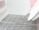 【フライミーアクセソワ/FLYMEe accessoire / GOODS】のDish Drainer / 水切りラック 縦置きロングタイプ 箸立て付 #110692 底面の波型ワイヤーが、食器を縦でも横でも、効率よく置くことを可能に。参考イメージ|ID: prp329100004945134 ipo3291000000037117548