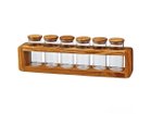 【ハリオ/HARIO Lampwork Factory / GOODS】のOLIVE WOOD SPICE STOCKER / オリーブウッド スパイスストッカー 6個セット -|ID: prp329100004945135 ipo3291000000037117556