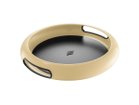 【ウェスコ/WESCO / GOODS】のSPACY TRAY NON SLIP ROUND TRAY / スペーシートレー ノンスリップラウンドトレー アーモンド|ID: prp329100004945141 ipo3291000000037117586