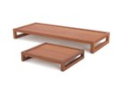 【ロックストーン/ROCKSTONE / GOODS】のRAFUAN tray / 楽風庵 トレイ 手前:Sサイズ、奥:Lサイズ|ID: prp329100004945183 ipo3291000000037117816