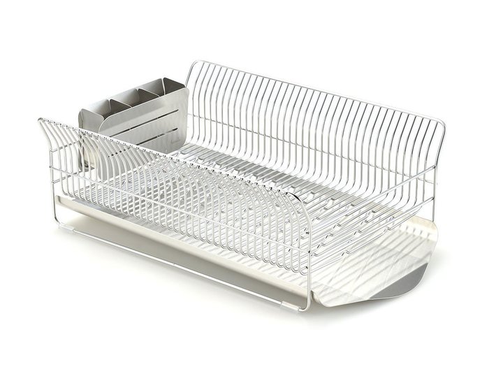 【フライミーアクセソワ/FLYMEe accessoire / GOODS】のDish Drainer / 水切りラック 横置きタイプ 箸立て付 #110690 インテリア・キッズ・メンズ・レディースファッション・服の通販 founy(ファウニー) https://founy.com/ 送料無料 Free Shipping フレーム Frame, Outline ワイヤー Wire, Wired Bra ホーム・キャンプ・アウトドア・お取り寄せ Home Living / Home & Lifestyle / Camping Gear / Outdoor Camping キッチン・ダイニング Kitchen & Dining Essentials. Stylish & Functional Tableware キッチン収納 Kitchen Storage |ID: prp329100004945184 ipo3291000000037117818