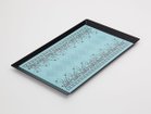 【カナヤ/KANAYA / GOODS】のSQUARE TRAY SO+02 / スクエアトレイ SO+02 トレイ:ブラック、インナープレート:ライトブルー|ID: prp329100004945240 ipo3291000000037118067