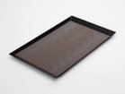 【カナヤ/KANAYA / GOODS】のSQUARE TRAY SO+02 / スクエアトレイ SO+02 トレイ:ブラック、インナープレート:ブラウン|ID: prp329100004945240 ipo3291000000037118071