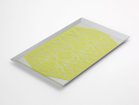 【カナヤ/KANAYA / GOODS】のSQUARE TRAY SO+02 / スクエアトレイ SO+02 トレイ:シルバー、インナープレート:ライトグリーン|ID: prp329100004945240 ipo3291000000037118076