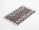 【カナヤ/KANAYA / GOODS】のSQUARE TRAY SO+02 / スクエアトレイ SO+02 トレイ:シルバー、インナープレート:ライトグリーン|ID: prp329100004945240 ipo3291000000037118077