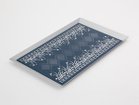 【カナヤ/KANAYA / GOODS】のSQUARE TRAY SO+02 / スクエアトレイ SO+02 トレイ:シルバー、インナープレート:ネイビー|ID: prp329100004945240 ipo3291000000037118078