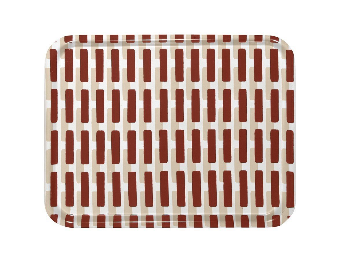 【アルテック/artek / GOODS】のSiena Tray / シエナ トレイ インテリア・キッズ・メンズ・レディースファッション・服の通販 founy(ファニー) 　送料無料　Free Shipping　イタリア　Italy　パターン　Pattern, Design Print　ホーム・キャンプ・アウトドア・お取り寄せ　Home Living / Home & Lifestyle / Camping Gear / Outdoor Camping　キッチン・ダイニング　Kitchen & Dining Essentials. Stylish & Functional Tableware　キッチン収納　Kitchen Storage　ブリック / サンド シャドー|ID: prp329100004945241 ipo3291000000037118084