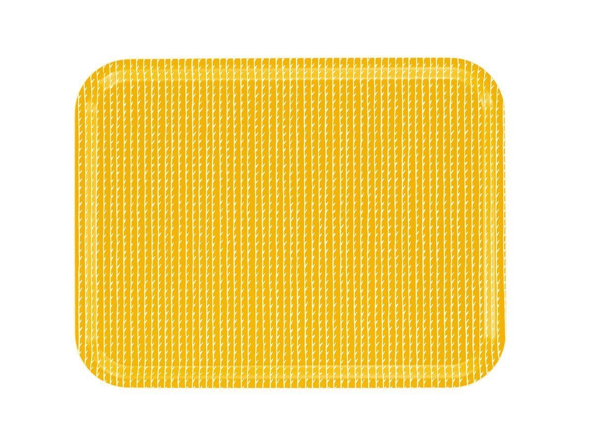 【アルテック/artek / GOODS】のRivi Tray / リヴィ トレイ インテリア・キッズ・メンズ・レディースファッション・服の通販 founy(ファニー) 　送料無料　Free Shipping　コレクション　Collection, Seasonal Line　ハンド　Hand, Handmade　手描き　Hand-Drawn, Illustrated　ホーム・キャンプ・アウトドア・お取り寄せ　Home Living / Home & Lifestyle / Camping Gear / Outdoor Camping　キッチン・ダイニング　Kitchen & Dining Essentials. Stylish & Functional Tableware　キッチン収納　Kitchen Storage　マスタード / ホワイト|ID: prp329100004945245 ipo3291000000037118104