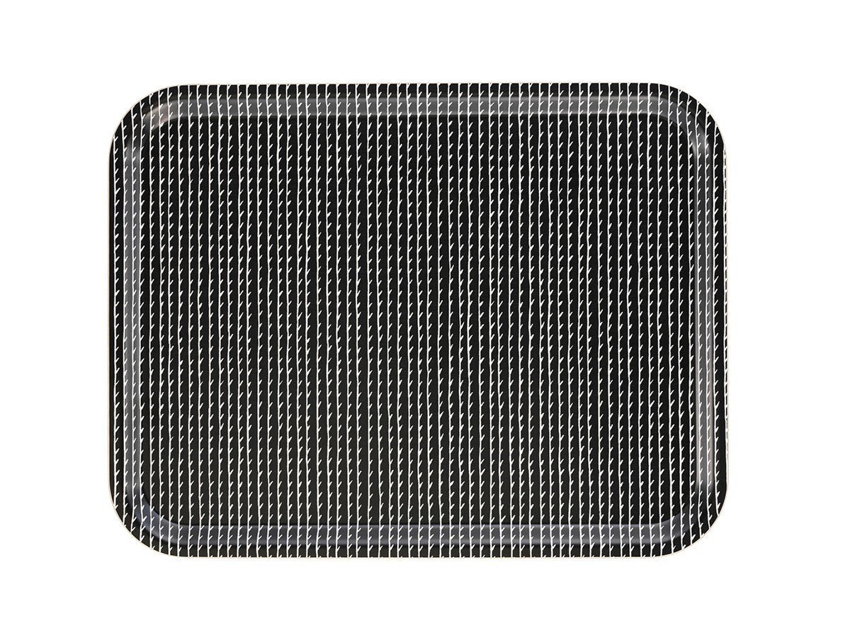 【アルテック/artek / GOODS】のRivi Tray / リヴィ トレイ インテリア・キッズ・メンズ・レディースファッション・服の通販 founy(ファニー) 　送料無料　Free Shipping　コレクション　Collection, Seasonal Line　ハンド　Hand, Handmade　手描き　Hand-Drawn, Illustrated　ホーム・キャンプ・アウトドア・お取り寄せ　Home Living / Home & Lifestyle / Camping Gear / Outdoor Camping　キッチン・ダイニング　Kitchen & Dining Essentials. Stylish & Functional Tableware　キッチン収納　Kitchen Storage　ブラック / ホワイト|ID: prp329100004945245 ipo3291000000037118105