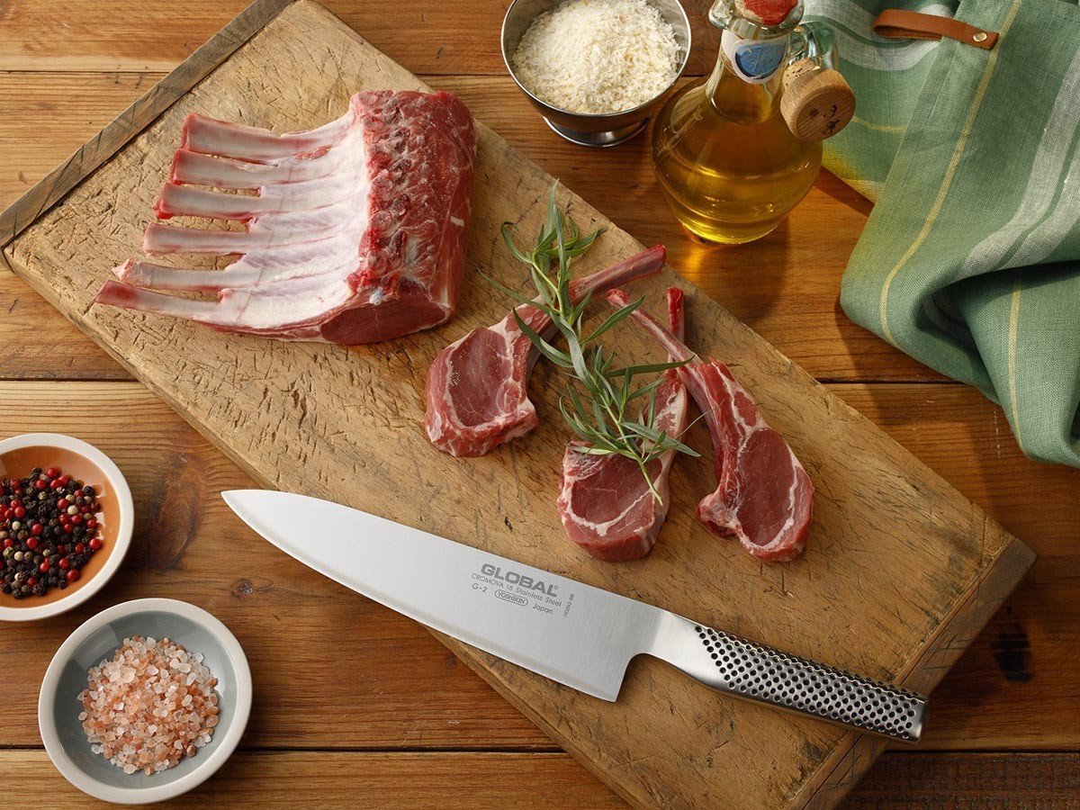 【グローバル/GLOBAL / GOODS】の牛刀 / シェフズナイフ / 牛刀 / シェフズナイフ 20cm 人気、トレンドファッション・服の通販 founy(ファニー) 　なめらか　Smooth, Silky Texture　ブロック　Block, Solid Block Pattern　送料無料　Free Shipping　ホーム・キャンプ・アウトドア・お取り寄せ　Home Living / Home & Lifestyle / Camping Gear / Outdoor Camping　キッチン・ダイニング　Kitchen & Dining Essentials. Stylish & Functional Tableware　キッチン収納　Kitchen Storage　 other-1|ID: prp329100004945271 ipo3291000000037118188