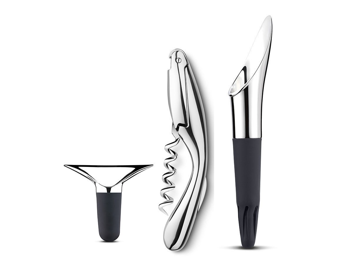 【ジョージ ジェンセン/GEORG JENSEN / GOODS】のWINE & BAR WINE SET 3PCS / ワイン&バー ワインセット 3ピース インテリア・キッズ・メンズ・レディースファッション・服の通販 founy(ファニー) 　送料無料　Free Shipping　コルク　Cork, Cork Material　コレクション　Collection, Seasonal Line　スタイリッシュ　Stylish, Fashionable　ホーム・キャンプ・アウトドア・お取り寄せ　Home Living / Home & Lifestyle / Camping Gear / Outdoor Camping　キッチン・ダイニング　Kitchen & Dining Essentials. Stylish & Functional Tableware　キッチン収納　Kitchen Storage　-|ID: prp329100004945274 ipo3291000000037118195