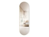 【アンブラ/ANNEBRA】のHubba Pill Mirror / フーバ ピル ミラー 157 × 45cm 大人の最旬トレンドファッション＆コーディネート founy(ファウニー) 送料無料 Free Shipping スタンド Stand Collar, Upright Stand スリム Slim, Slim Fit チェック Check, Plaid, Tartan フォルム Silhouette, Form フレーム Frame, Outline メタル Metal, Metal Parts ホーム・キャンプ・アウトドア・お取り寄せ Home Living / Home & Lifestyle / Camping Gear / Outdoor Camping 家具・インテリア Home Furniture & Interior. Stylish & Functional Living Spaces ミラー・ドレッサー Mirrors & Dressers 壁掛けミラー・全身鏡・スタンドミラー Wall Mirror ホーム・キャンプ・アウトドア・お取り寄せ Home Living / Home & Lifestyle / Camping Gear / Outdoor Camping 家具・インテリア Home Furniture & Interior. Stylish & Functional Living Spaces ミラー・ドレッサー Mirrors & Dressers ドレッサー・ミラー付き化粧台 Vanity Table for Bedroom |ID:prp329100004945331