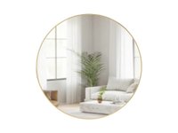 【アンブラ/ANNEBRA】のHubba Mirror / フーバ ミラー 直径86cm 大人の最旬トレンドファッション＆コーディネート founy(ファウニー) 送料無料 Free Shipping エレガント 上品 Elegant フレーム Frame, Outline モダン Modern, Contemporary ホーム・キャンプ・アウトドア・お取り寄せ Home Living / Home & Lifestyle / Camping Gear / Outdoor Camping 家具・インテリア Home Furniture & Interior. Stylish & Functional Living Spaces ミラー・ドレッサー Mirrors & Dressers 壁掛けミラー・全身鏡・スタンドミラー Wall Mirror ホーム・キャンプ・アウトドア・お取り寄せ Home Living / Home & Lifestyle / Camping Gear / Outdoor Camping 家具・インテリア Home Furniture & Interior. Stylish & Functional Living Spaces ミラー・ドレッサー Mirrors & Dressers ドレッサー・ミラー付き化粧台 Vanity Table for Bedroom |ID:prp329100004945332