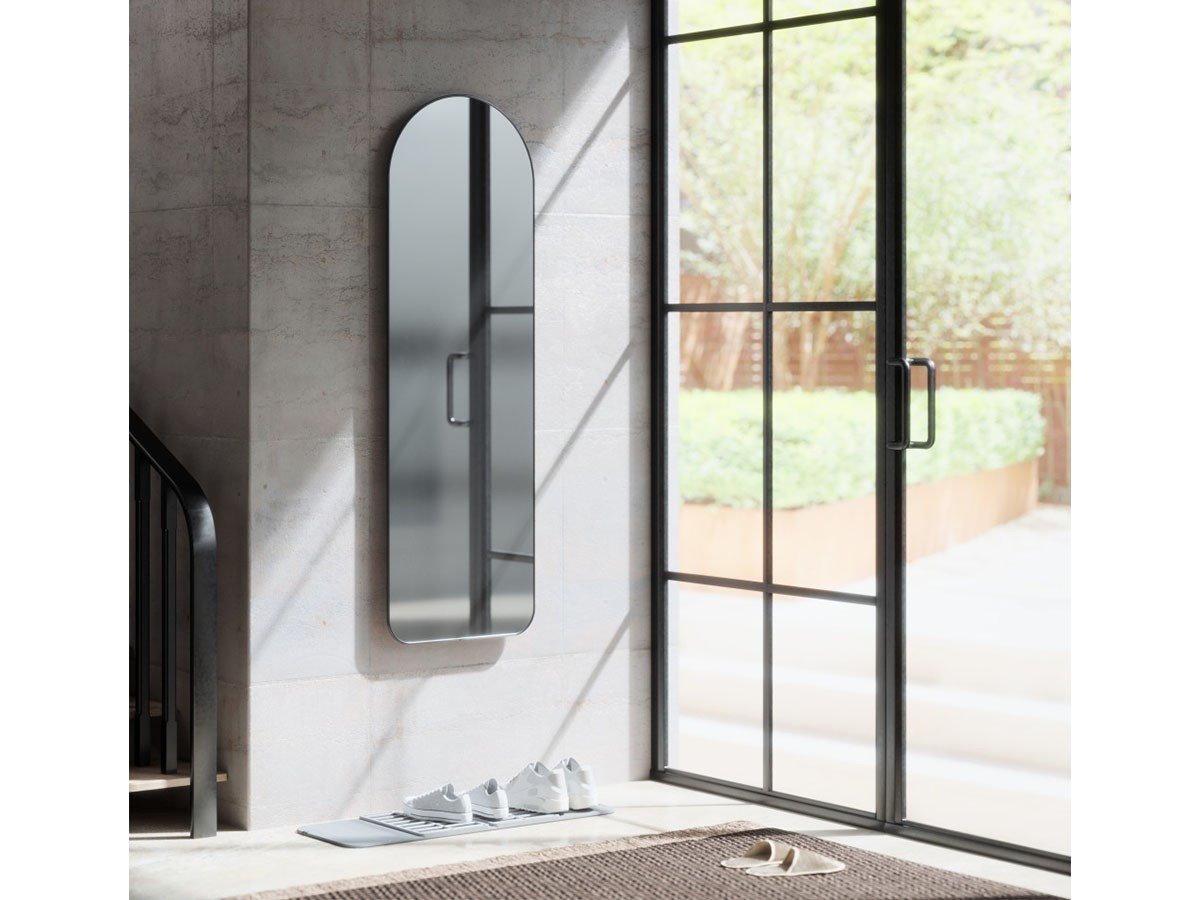 【アンブラ/ANNEBRA】のHubba Arched Leaning Mirror / フーバ アーチド リーニングミラー インテリア・キッズ・メンズ・レディースファッション・服の通販 founy(ファニー) 　送料無料　Free Shipping　おすすめ　Recommended / Our Picks　シルバー　Silver, Metallic Silver　スタンド　Stand Collar, Upright Stand　ホーム・キャンプ・アウトドア・お取り寄せ　Home Living / Home & Lifestyle / Camping Gear / Outdoor Camping　家具・インテリア　Home Furniture & Interior. Stylish & Functional Living Spaces　ミラー・ドレッサー　Mirrors & Dressers　壁掛けミラー・全身鏡・スタンドミラー　Wall Mirror　ホーム・キャンプ・アウトドア・お取り寄せ　Home Living / Home & Lifestyle / Camping Gear / Outdoor Camping　家具・インテリア　Home Furniture & Interior. Stylish & Functional Living Spaces　ミラー・ドレッサー　Mirrors & Dressers　ドレッサー・ミラー付き化粧台　Vanity Table for Bedroom　チタニウム|ID: prp329100004945337 ipo3291000000037118444