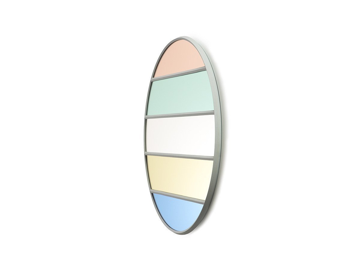 【マジス/MAGIS / GOODS】のVITRAIL / ヴィトレイル インテリア・キッズ・メンズ・レディースファッション・服の通販 founy(ファニー) 　送料無料　Free Shipping　アンティーク　Antique-Inspired　オーバル　Oval Design　ガラス　Glass, Glassware　コレクション　Collection, Seasonal Line　ストライプ　Stripe, Striped Pattern　フレーム　Frame, Outline　ホーム・キャンプ・アウトドア・お取り寄せ　Home Living / Home & Lifestyle / Camping Gear / Outdoor Camping　家具・インテリア　Home Furniture & Interior. Stylish & Functional Living Spaces　ミラー・ドレッサー　Mirrors & Dressers　壁掛けミラー・全身鏡・スタンドミラー　Wall Mirror　ホーム・キャンプ・アウトドア・お取り寄せ　Home Living / Home & Lifestyle / Camping Gear / Outdoor Camping　家具・インテリア　Home Furniture & Interior. Stylish & Functional Living Spaces　ミラー・ドレッサー　Mirrors & Dressers　ドレッサー・ミラー付き化粧台　Vanity Table for Bedroom　タイプ:Φ50(ライトグレイフレーム)|ID: prp329100004945346 ipo3291000000037118502