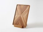 【木村木品製作所/Kimura Woodcraft Factory / GOODS】のCHITOSE Stand Mirror / ちとせ りんごの木のミラー スタンド式 タイプ:白神山地 (裏面)|ID: prp329100004945397 ipo3291000000037118787