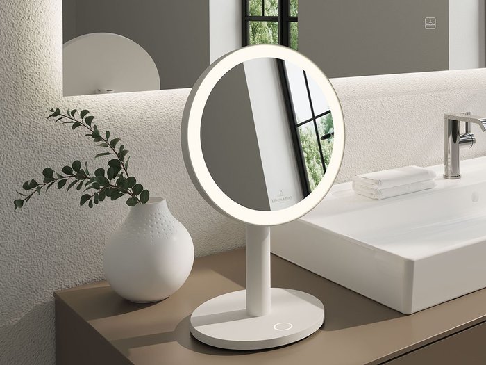 【ビレロイ&ボッホ/Villeroy&Boch / GOODS】のCOMO Cosmetic Mirror / コモ メークアップミラー インテリア・キッズ・メンズ・レディースファッション・服の通販 founy(ファウニー) https://founy.com/ 送料無料 Free Shipping ホーム・キャンプ・アウトドア・お取り寄せ Home Living / Home & Lifestyle / Camping Gear / Outdoor Camping 家具・インテリア Home Furniture & Interior. Stylish & Functional Living Spaces ミラー・ドレッサー Mirrors & Dressers 壁掛けミラー・全身鏡・スタンドミラー Wall Mirror ホーム・キャンプ・アウトドア・お取り寄せ Home Living / Home & Lifestyle / Camping Gear / Outdoor Camping 家具・インテリア Home Furniture & Interior. Stylish & Functional Living Spaces ミラー・ドレッサー Mirrors & Dressers ドレッサー・ミラー付き化粧台 Vanity Table for Bedroom |ID: prp329100004945446 ipo3291000000037119025