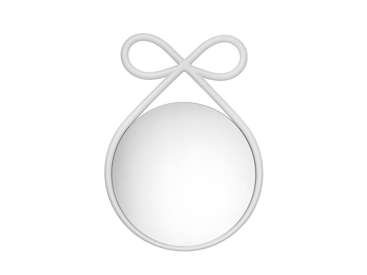 【キーブー/Qeeboo / GOODS】のRibbon Mirror / リボンミラー インテリア・キッズ・メンズ・レディースファッション・服の通販 founy(ファニー) 　送料無料　Free Shipping　フェミニン　Feminine, Girly　ラウンド　Round, Round Neck　リボン　Ribbon, Bow　ホーム・キャンプ・アウトドア・お取り寄せ　Home Living / Home & Lifestyle / Camping Gear / Outdoor Camping　家具・インテリア　Home Furniture & Interior. Stylish & Functional Living Spaces　ミラー・ドレッサー　Mirrors & Dressers　壁掛けミラー・全身鏡・スタンドミラー　Wall Mirror　ホーム・キャンプ・アウトドア・お取り寄せ　Home Living / Home & Lifestyle / Camping Gear / Outdoor Camping　家具・インテリア　Home Furniture & Interior. Stylish & Functional Living Spaces　ミラー・ドレッサー　Mirrors & Dressers　ドレッサー・ミラー付き化粧台　Vanity Table for Bedroom　ホワイト|ID: prp329100004945472 ipo3291000000037119180