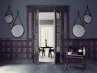 【グビ/GUBI / GOODS】のAdnet Wall Mirror / アドネ ウォールミラー Φ580 外側:サイズ違いの「直径45cm」、内側:本商品|ID: prp329100004945496 ipo3291000000037119294