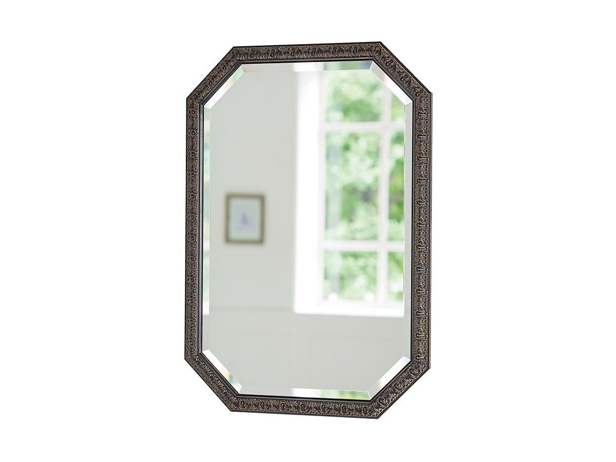 【フライミー ブラン/FLYMEe Blanc / GOODS】のWALL MIRROR / ウォールミラー m77339 インテリア・キッズ・メンズ・レディースファッション・服の通販 founy(ファニー) 　アンティーク　Antique-Inspired　フレーム　Frame, Outline　ホーム・キャンプ・アウトドア・お取り寄せ　Home Living / Home & Lifestyle / Camping Gear / Outdoor Camping　家具・インテリア　Home Furniture & Interior. Stylish & Functional Living Spaces　ミラー・ドレッサー　Mirrors & Dressers　壁掛けミラー・全身鏡・スタンドミラー　Wall Mirror　ホーム・キャンプ・アウトドア・お取り寄せ　Home Living / Home & Lifestyle / Camping Gear / Outdoor Camping　家具・インテリア　Home Furniture & Interior. Stylish & Functional Living Spaces　ミラー・ドレッサー　Mirrors & Dressers　ドレッサー・ミラー付き化粧台　Vanity Table for Bedroom　アンティークブラック|ID: prp329100004945554 ipo3291000000037119596