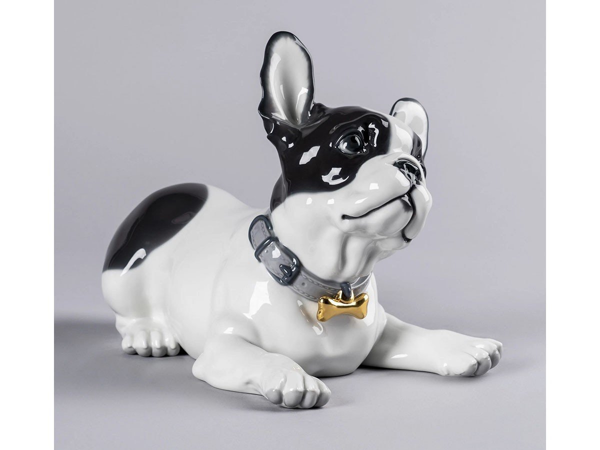 【リヤドロ/LLADRO / GOODS】のフレンチブルドッグとマカロン / フレンチブルドッグとマカロン インテリア・キッズ・メンズ・レディースファッション・服の通販 founy(ファニー) 　送料無料　Free Shipping　コレクション　Collection, Seasonal Line　フレンチ　French, French Style　犬　Dog　フレンチブルドッグとマカロンは固定されていないため、好きな場所に置くことができます。|ID: prp329100004945801 ipo3291000000037121080