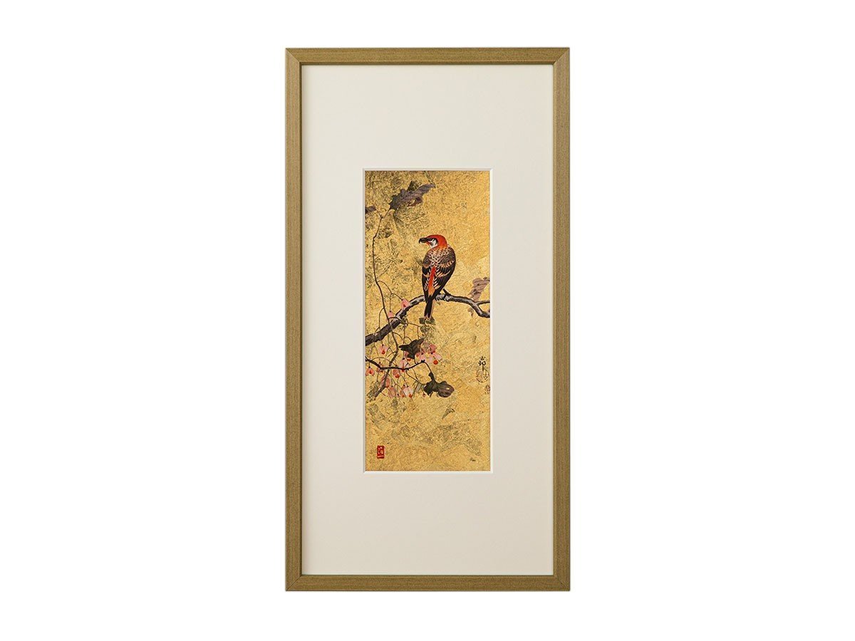 【箔一/HAKUICHI / GOODS】のKOSON 秋海棠に交喙 / 小原古邨 秋海棠に交喙 インテリア・キッズ・メンズ・レディースファッション・服の通販 founy(ファニー) 　秋　Autumn　モダン　Modern, Contemporary　送料無料　Free Shipping　-|ID: prp329100004945893 ipo3291000000037121581