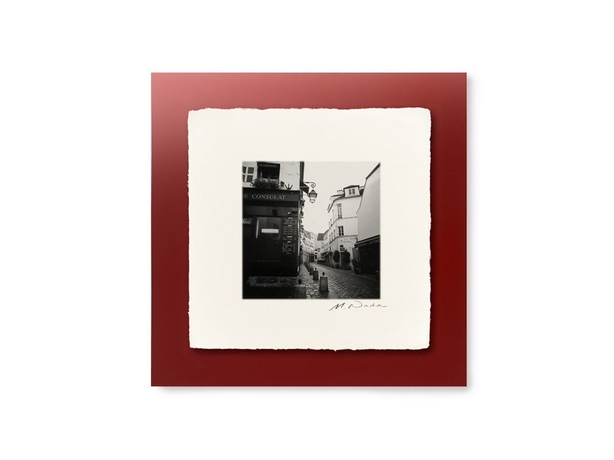 【アイグレボゥ/IGREBOW / GOODS】のフランス パリの街並み / フランス パリの街並み 1 × 1[ 6-66-25 ] インテリア・キッズ・メンズ・レディースファッション・服の通販 founy(ファニー) 　送料無料　Free Shipping　フラット　Flat, Flat Shoes　フランス　France, French　プリント　Print, Printed Pattern　モダン　Modern, Contemporary　ランダム　Random, Irregular　額装タイプ:越前塗板額(赤)|ID: prp329100004945929 ipo3291000000037121798