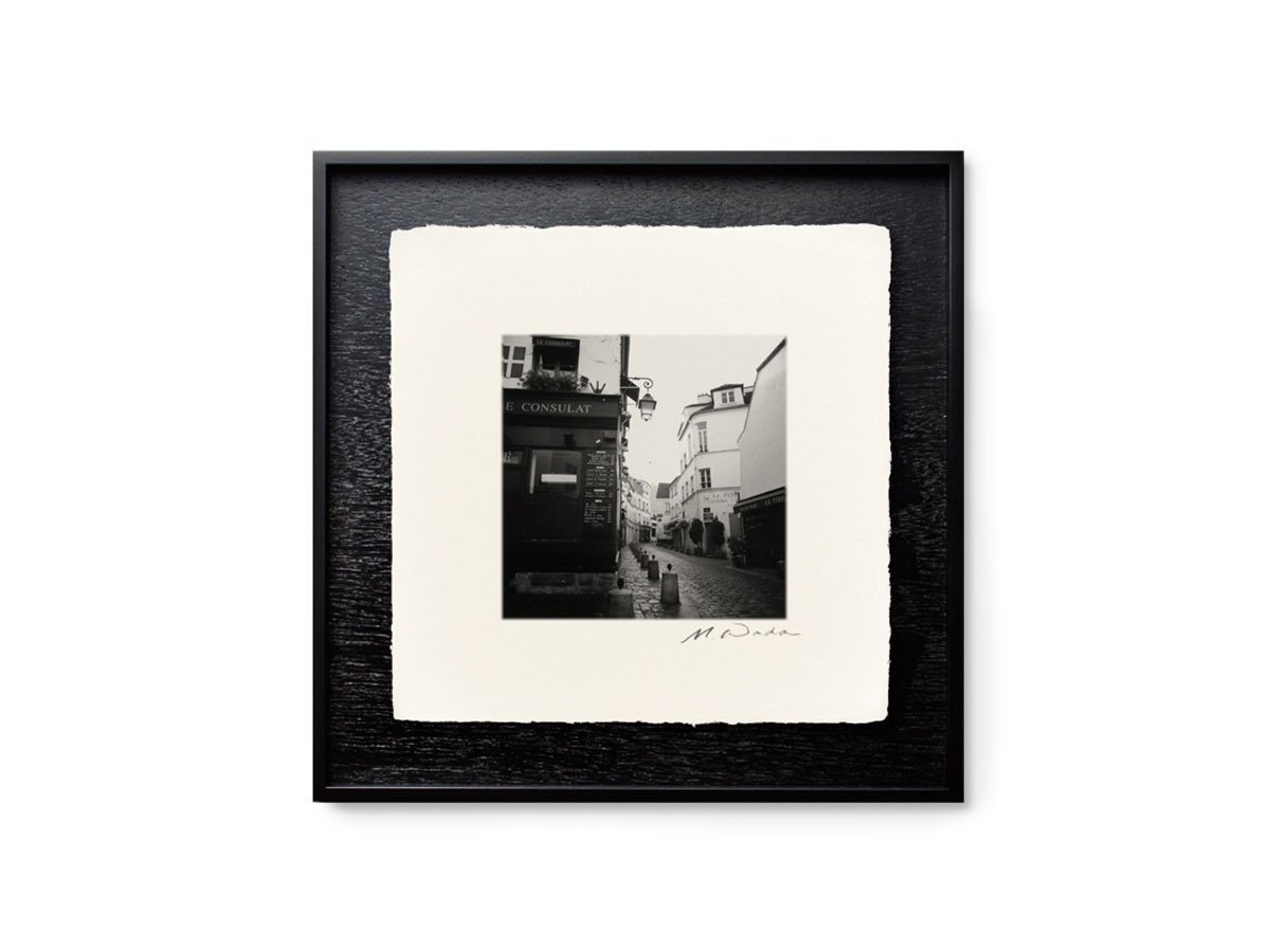 【アイグレボゥ/IGREBOW / GOODS】のフランス パリの街並み / フランス パリの街並み 1 × 1[ 6-66-25 ] インテリア・キッズ・メンズ・レディースファッション・服の通販 founy(ファニー) 　送料無料　Free Shipping　フラット　Flat, Flat Shoes　フランス　France, French　プリント　Print, Printed Pattern　モダン　Modern, Contemporary　ランダム　Random, Irregular　額装タイプ:和紙用木製額|ID: prp329100004945929 ipo3291000000037121799