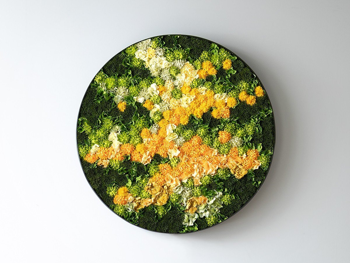 【雨/Ame / GOODS】の円窓 - marumado - / 円窓 直径60cm インテリア・キッズ・メンズ・レディースファッション・服の通販 founy(ファニー) 　送料無料　Free Shipping　バランス　Balance, Style Balance　フラワー　Flower, Floral　フレーム　Frame, Outline　軽量　Lightweight, Ultra Light　ホーム・キャンプ・アウトドア・お取り寄せ　Home Living / Home & Lifestyle / Camping Gear / Outdoor Camping　家具・インテリア　Home Furniture & Interior. Stylish & Functional Living Spaces　その他 インテリア雑貨、家具　Home Decor & Furniture Extras　カラーパターン:山吹|ID: prp329100004945938 ipo3291000000037121849