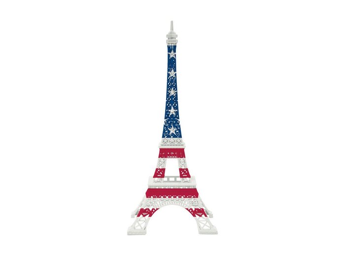 【メルシー ギュスターヴ/merci Gustave / GOODS】のTour Eiffel de Collection SAM / エッフェル塔オブジェ アメリカ国旗柄 インテリア・キッズ・メンズ・レディースファッション・服の通販 founy(ファニー) https://founy.com/ カラフル Colorful Design フランス France, French |ID: prp329100004945947 ipo3291000000037121886