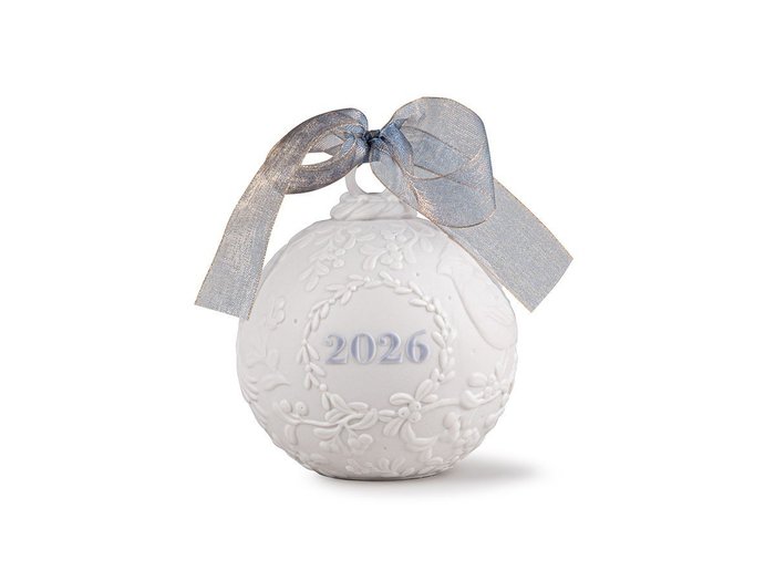 【リヤドロ/LLADRO / GOODS】の2026 YEAR BALL / 2026 イヤーボール インテリア・キッズ・メンズ・レディースファッション・服の通販 founy(ファウニー) https://founy.com/ 送料無料 Free Shipping クリスマス X'mas Christmas / X'mas パステル Pastel, Soft Color リボン Ribbon, Bow |ID: prp329100004945963 ipo3291000000037121970