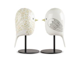 【リヤドロ/LLADRO / GOODS】のFace 2 Face / フェイス トゥ フェイス スパロー 人気、トレンドファッション・服の通販 founy(ファニー) 送料無料 Free Shipping エナメル Patent Leather シンプル Simple, Minimal フェイス Face, Facial Design |ID:prp329100004945967