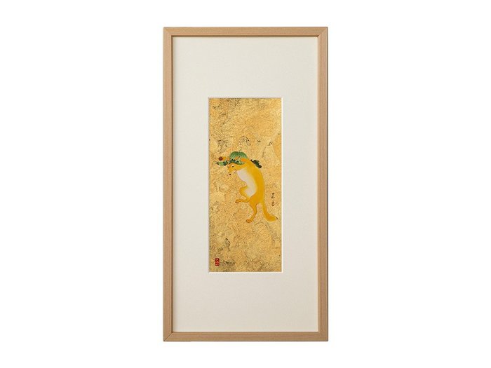【箔一/HAKUICHI / GOODS】のKOSON 踊る狐 / 小原古邨 踊る狐 インテリア・キッズ・メンズ・レディースファッション・服の通販 founy(ファニー) https://founy.com/ 送料無料 Free Shipping モダン Modern, Contemporary |ID: prp329100004945996 ipo3291000000037122126