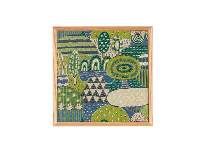 【フジエテキスタイル/FUJIE TEXTILE / GOODS】のTextile Art Collection 光る山 / テキスタイル アート コレクション 光る山 25 × 25cm インテリア・キッズ・メンズ・レディースファッション・服の通販 founy(ファニー) https://founy.com/ 春 Spring 秋 Autumn コレクション Collection, Seasonal Line フレーム Frame, Outline モチーフ Motif, Design Theme 送料無料 Free Shipping 夏 Summer |ID: prp329100004946016 ipo3291000000037122204