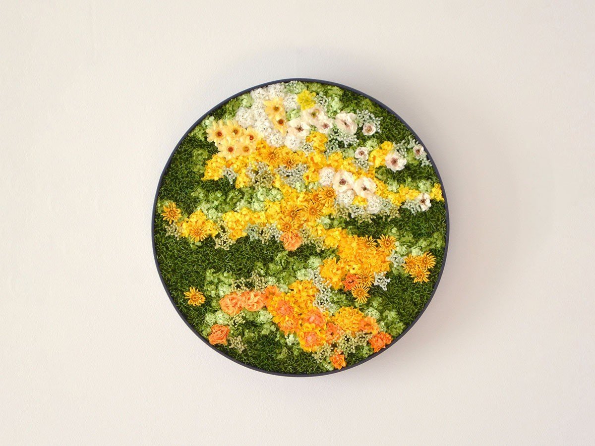 【雨/Ame / GOODS】の円窓 - marumado - / 円窓 直径80cm インテリア・キッズ・メンズ・レディースファッション・服の通販 founy(ファニー) 　送料無料　Free Shipping　バランス　Balance, Style Balance　フラワー　Flower, Floral　フレーム　Frame, Outline　軽量　Lightweight, Ultra Light　ホーム・キャンプ・アウトドア・お取り寄せ　Home Living / Home & Lifestyle / Camping Gear / Outdoor Camping　家具・インテリア　Home Furniture & Interior. Stylish & Functional Living Spaces　その他 インテリア雑貨、家具　Home Decor & Furniture Extras　カラーパターン「山吹」参考イメージ|ID: prp329100004946029 ipo3291000000037122279