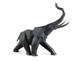 【リヤドロ/LLADRO / GOODS】のOrigami Elephant / オリガミ エレファント(ブラック) 人気、トレンドファッション・服の通販 founy(ファニー) 送料無料 Free Shipping クラシック Classic, Timeless Style コレクション Collection, Seasonal Line |ID:prp329100004946058