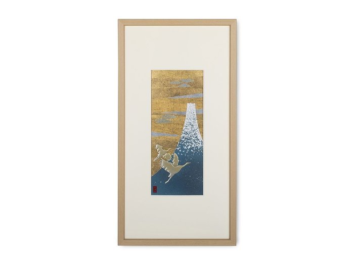 【箔一/HAKUICHI / GOODS】の福福箔 富士と鶴 / 福福箔 富士と鶴 インテリア・キッズ・メンズ・レディースファッション・服の通販 founy(ファニー) https://founy.com/ アクリル Acrylic Material モチーフ Motif, Design Theme 送料無料 Free Shipping |ID: prp329100004946105 ipo3291000000037122648