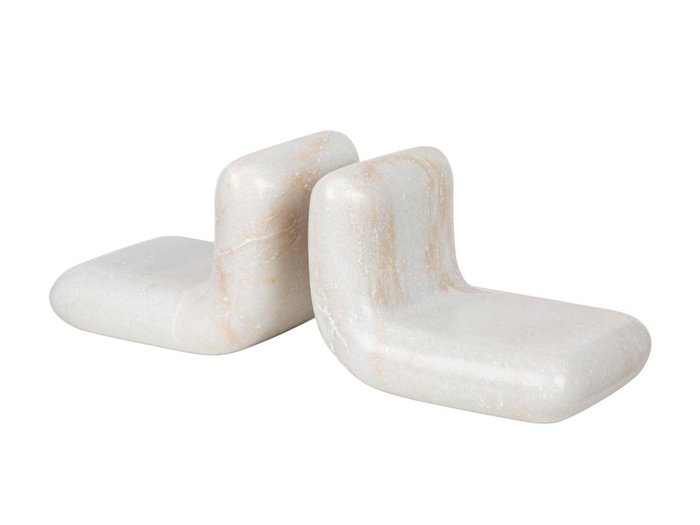 【トム ディクソン/Tom Dixon / GOODS】のStone Bookend White Set / ストーン ブックエンド セット(ホワイト) インテリア・キッズ・メンズ・レディースファッション・服の通販 founy(ファウニー) https://founy.com/ 送料無料 Free Shipping ステーショナリー Stationery, Office Supplies ストーン Stone, Gem-Like |ID: prp329100004946148 ipo3291000000037122957