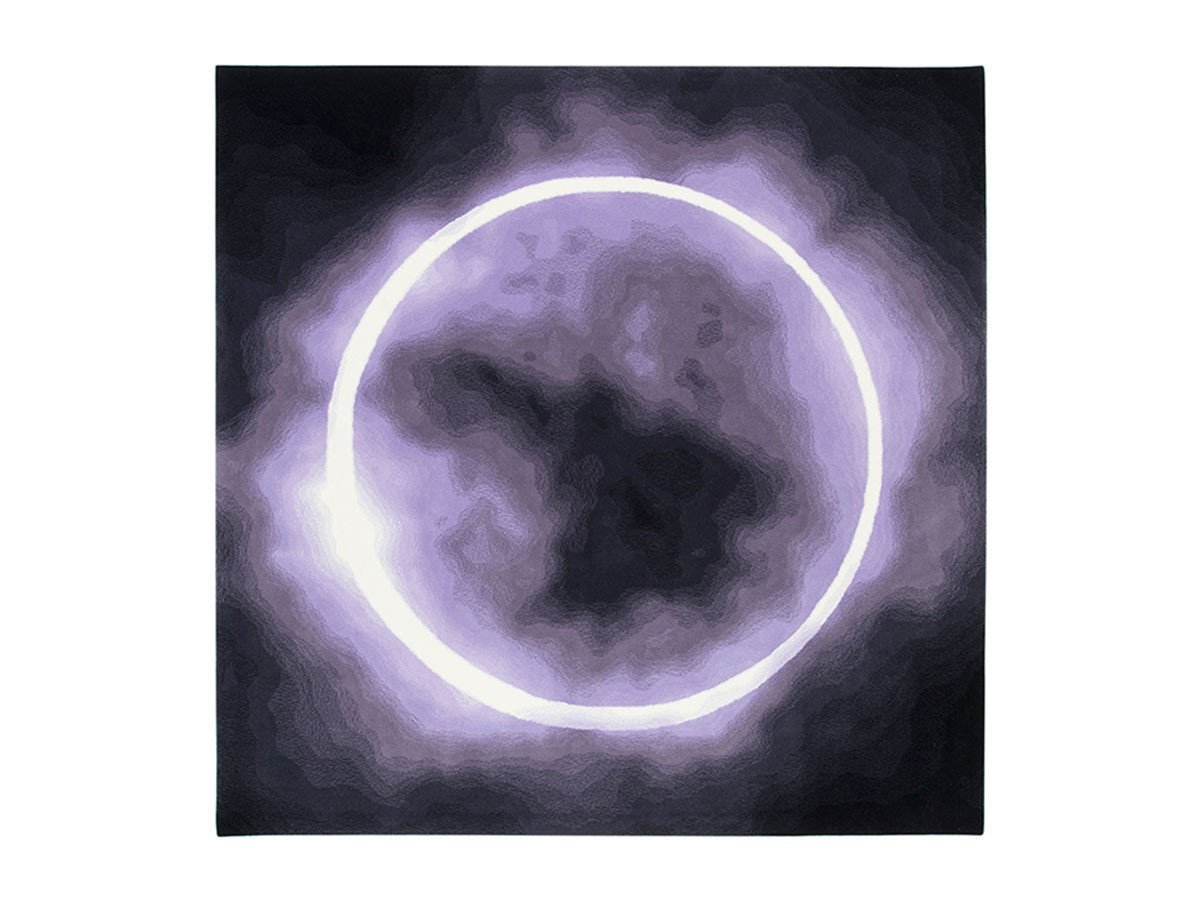 【山形緞通/Yamagata Dantsu / GOODS】のDESIGNERS LINE - KASHIWA SATO- TAIYO / デザイナーズライン - 佐藤 可士和 - 太陽 200 × 200cm インテリア・キッズ・メンズ・レディースファッション・服の通販 founy(ファニー) 　グラデーション　Gradient, Ombre　グラフィック　Graphic, Graphic Design　コレクション　Collection, Seasonal Line　シンプル　Simple, Minimal　モチーフ　Motif, Design Theme　送料無料　Free Shipping　ホーム・キャンプ・アウトドア・お取り寄せ　Home Living / Home & Lifestyle / Camping Gear / Outdoor Camping　家具・インテリア　Home Furniture & Interior. Stylish & Functional Living Spaces　その他 インテリア雑貨、家具　Home Decor & Furniture Extras　ブラック|ID: prp329100004946207 ipo3291000000037123222