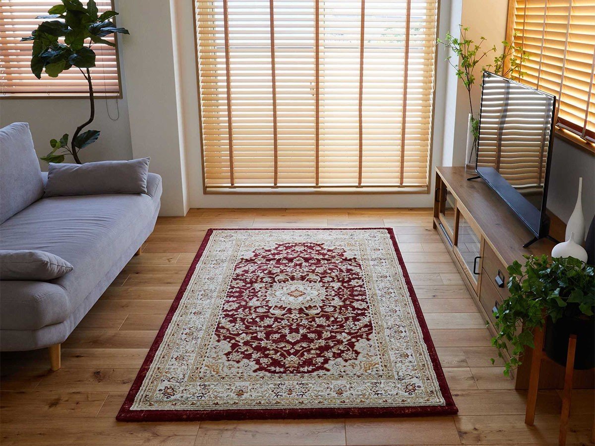 【フライミー ブラン/FLYMEe Blanc / GOODS】のRUG / ラグ #117701 インテリア・キッズ・メンズ・レディースファッション・服の通販 founy(ファニー) 　送料無料　Free Shipping　スタンダード　Standard, Basic　ホーム・キャンプ・アウトドア・お取り寄せ　Home Living / Home & Lifestyle / Camping Gear / Outdoor Camping　家具・インテリア　Home Furniture & Interior. Stylish & Functional Living Spaces　その他 インテリア雑貨、家具　Home Decor & Furniture Extras　レッド|ID: prp329100004946262 ipo3291000000037123608