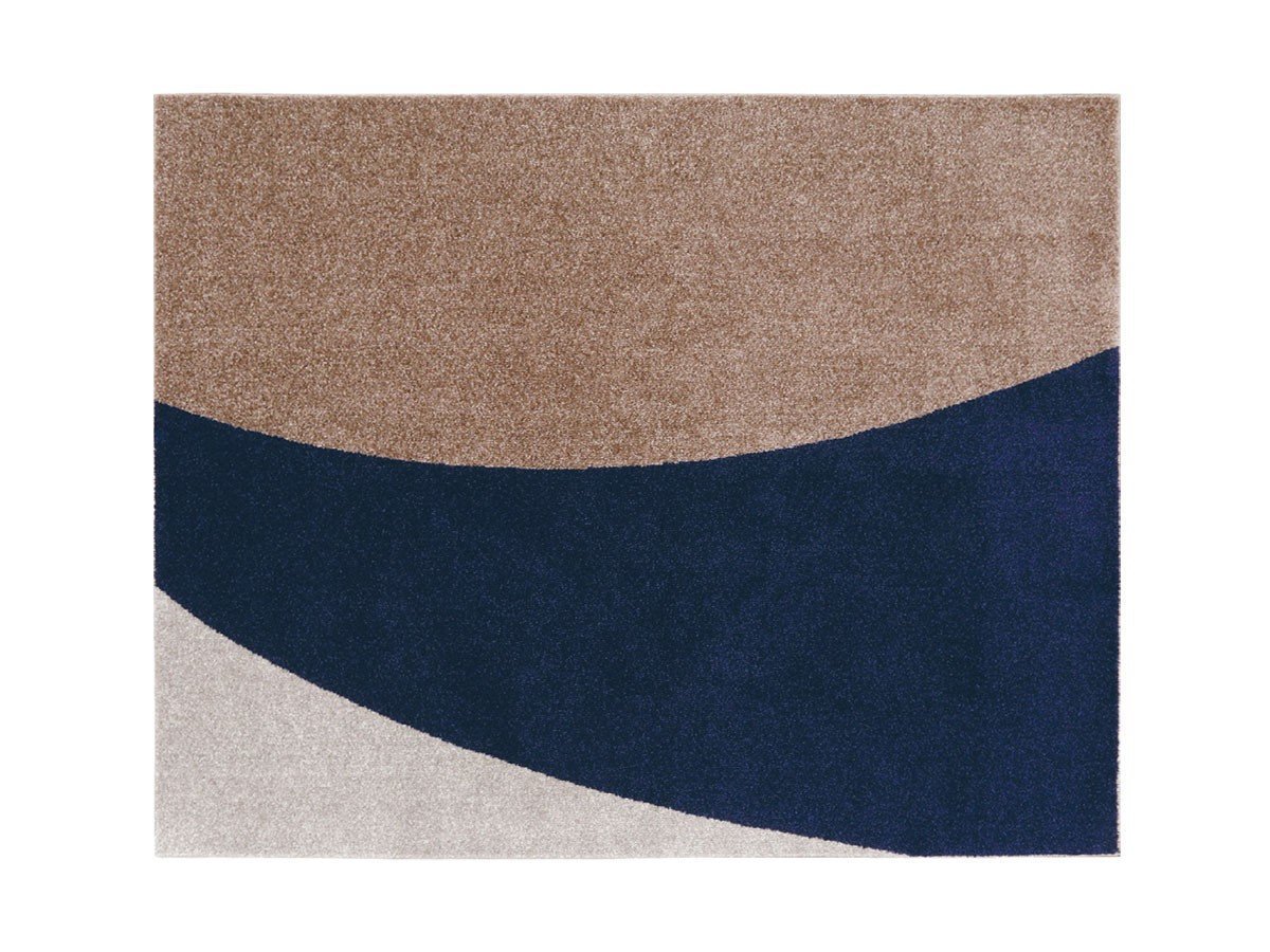 【フライミー ヴェール/FLYMEe vert / GOODS】のRUG / ラグ #116919 インテリア・キッズ・メンズ・レディースファッション・服の通販 founy(ファニー) 　送料無料　Free Shipping　おすすめ　Recommended / Our Picks　ストライプ　Stripe, Striped Pattern　パターン　Pattern, Design Print　フェルト　Felt, Felt Fabric　モダン　Modern, Contemporary　ホーム・キャンプ・アウトドア・お取り寄せ　Home Living / Home & Lifestyle / Camping Gear / Outdoor Camping　家具・インテリア　Home Furniture & Interior. Stylish & Functional Living Spaces　その他 インテリア雑貨、家具　Home Decor & Furniture Extras　ネイビー|ID: prp329100004946348 ipo3291000000037124283