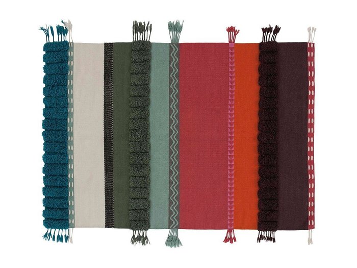 【ガン/GAN / GOODS】のGLAOUI ALEXANDRA RUG / グラウイ アレクサンドラ ラグ インテリア・キッズ・メンズ・レディースファッション・服の通販 founy(ファニー) https://founy.com/ 送料無料 Free Shipping カラフル Colorful Design テクスチャー Texture, Textured Fabric ハンド Hand, Handmade ホーム・キャンプ・アウトドア・お取り寄せ Home Living / Home & Lifestyle / Camping Gear / Outdoor Camping 家具・インテリア Home Furniture & Interior. Stylish & Functional Living Spaces その他 インテリア雑貨、家具 Home Decor & Furniture Extras |ID: prp329100004946542 ipo3291000000037125523